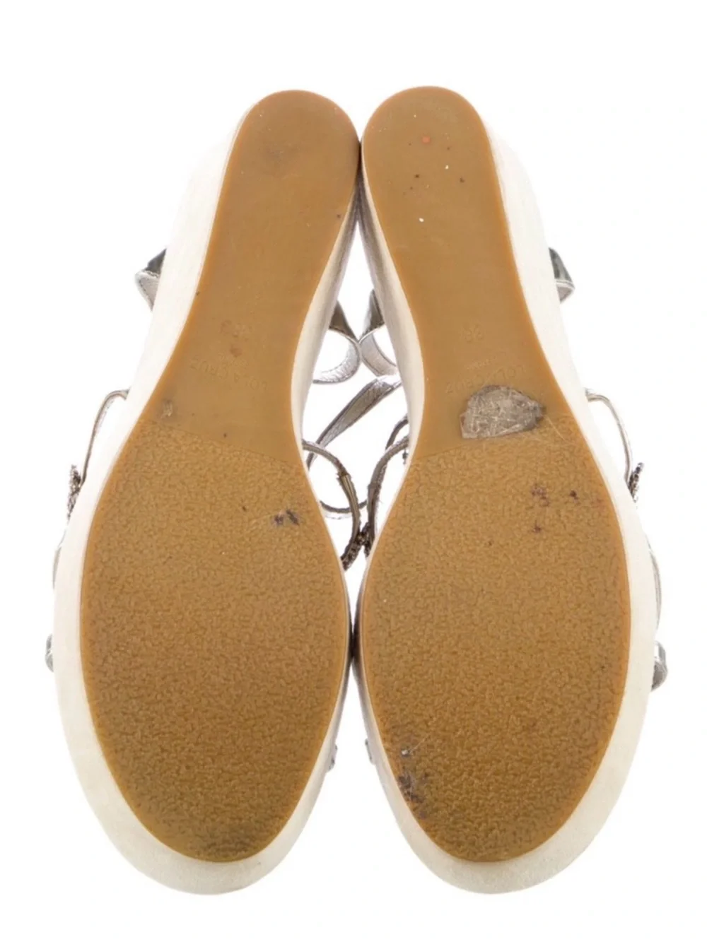 Lola Cruz shimmery metallic